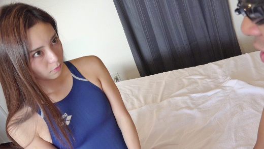 【ベロ妄想】競泳水着仁美まどかが偉そうなライフセーバーをエロ長舌で顔舐め鼻ジュパ [TB-264]