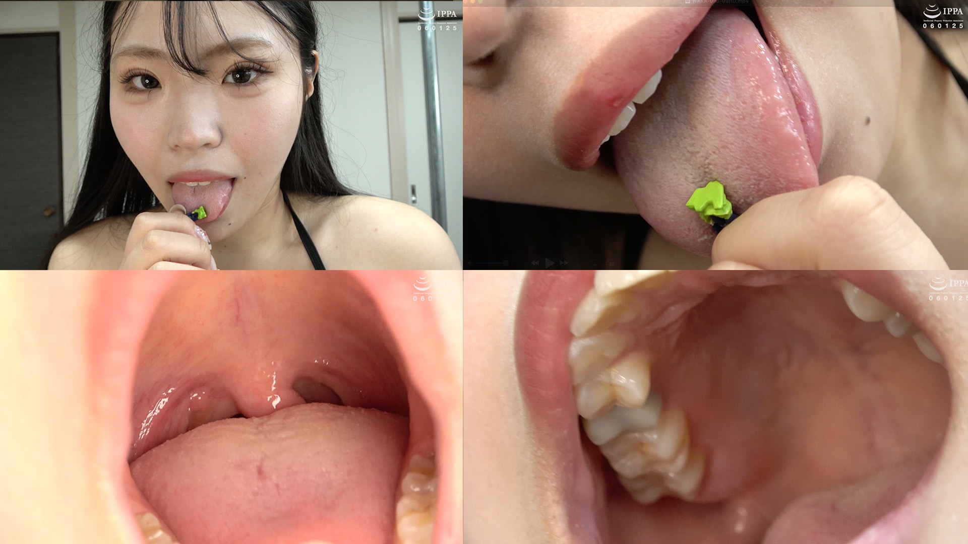 「【口腔】巨大女がベロベロに舐めて口内・のどちんこを見せてくれる激ヤバ動画！」七藤優亜