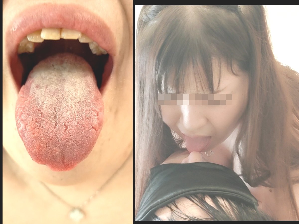 激クサ黄色の汚舌!!【Hカップ爆乳ぽちゃ美女】極上BBW★ 激クサ口臭嗅がせ＆鼻舐め＆バキュームフェラで昇天
